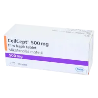Фото Селлсепт 500 мг 50 таблеток